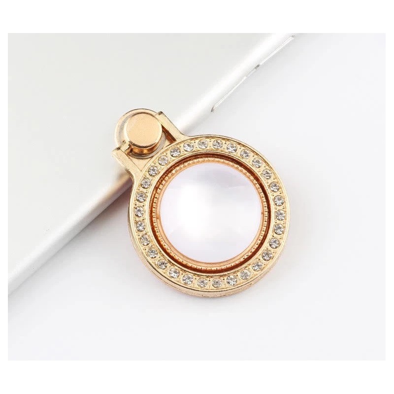 E&L LiliDreamStore 360 Rotating Fashion Crystal Cell Phone Finger Ring