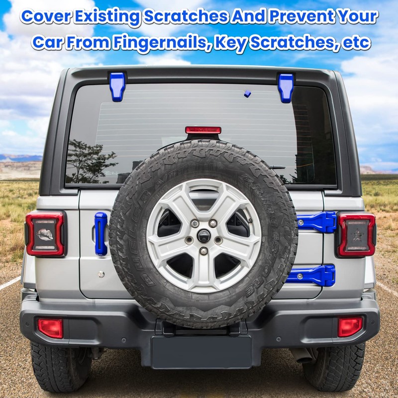 26PCS Full Set Exterior Decoration Trim Kit for Jeep Wrangler