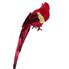 Simulation Feather Parrot Beautiful Artificial Bird Decor Party Garden Home