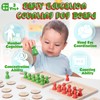 TEUVO Numbers Learning Montessori Toy Plug-In Game Mathematics Toy for