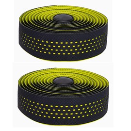 CNC Bicycle Handlebar Tape, Road Bike Handlebar Tape, 2 Rolls Handlebar Tapes, Yellow