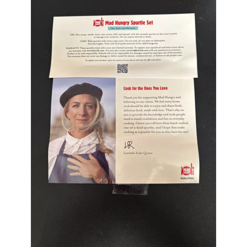 As Seen On TV Mad Hungry 4 Piece Acacia Wood