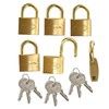 Wake Sangyo TWE VA-035 Identical Key Cylinder Lock, Padlock, 1.6