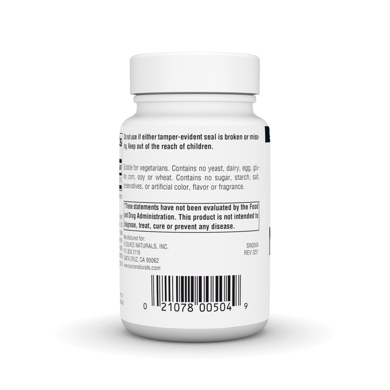 Source Naturals Niacinamide B-3, Dietary Supplement - 100 mg- 250