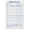 TOPS Weekly Time Cards, Index Bristol Stock, 4.25 x 6.75
