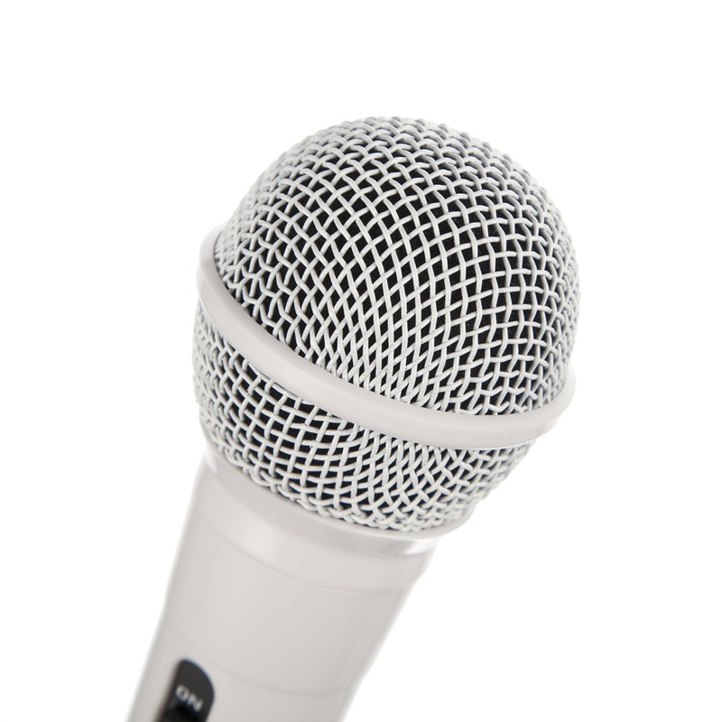 RockJam Karaoke Microphone Wired Unidirectional Dynamic Microphone with Three Metre