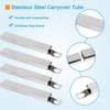 BBQration Universal Adjustable Crossover Tubes for Charbroil 463347519, 463275717, 463373319,
