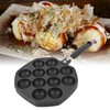 Sartén Takoyaki, Placa de Cocina Takoyaki Antiadherente Resistente Al Calor