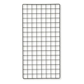 Pack 3 Rejas Exhibidoras Negras Reforzadas 1x.50m Cuadro 5                                                                                            
