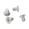 Replacement screws for angle strike plates in combination with model
