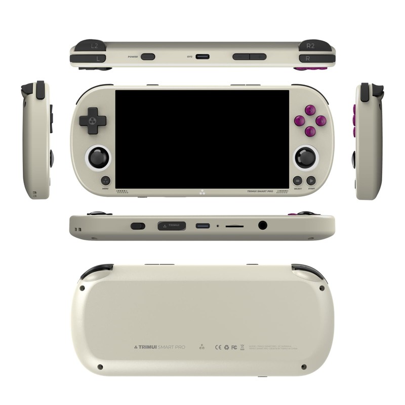 Trimui Smart Pro Retro Handheld Game Console, 5" IPS Screen