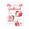 Second Ave Girlfriend Romantic Love Penguin Christmas Xmas Holiday Festive