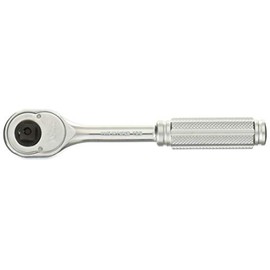 Koken 1/4 (6.35 mm) SQ. Ratchet Handle (Knurled Grip) Total Length 4.5 inches (115 mm) 2753NB