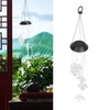 Solar Wind Chimes Maple Leaf LED Mobile Wind Chimes Lights