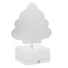 3D Metal Sheet Night Light Rotation Rechargeable Decoration 3D Night