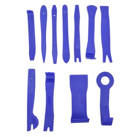 Auto Trim Removal Kits Fiberglass Nylon Car Radio Repair Kit for Audios Radio Removal Installer (Blue)
