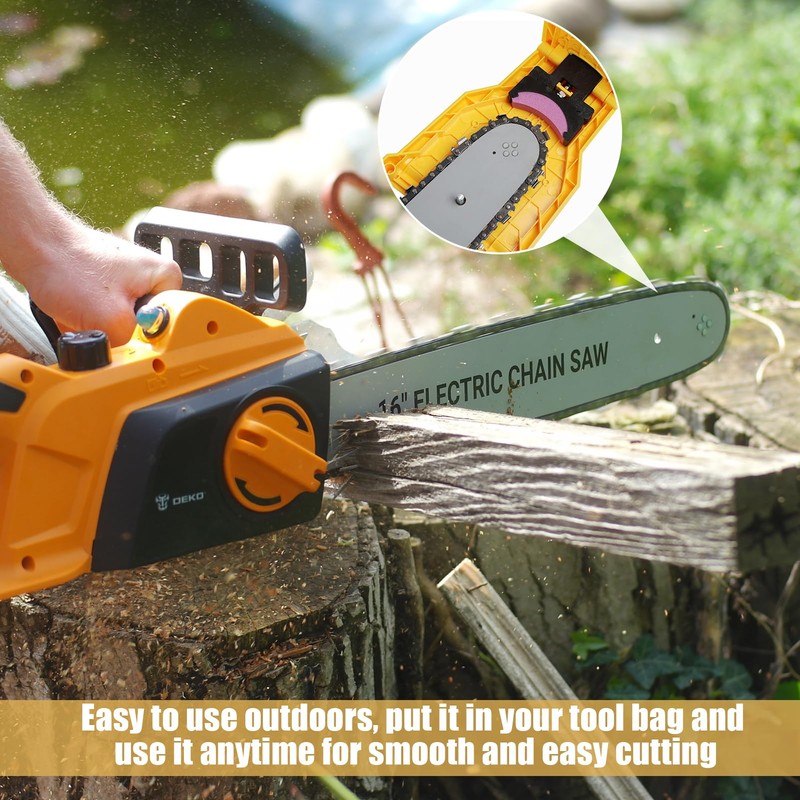 Chainsaw Sharpener, Chainsaw Sharpener, Portable Chainsaw Sharpener, Chain Sharpener, Sharpening