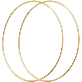 Large Metal Floral Hoop,Macrame Ring Wreath for Dream Catcher Crafts Ring and DIY Wall Hanging Crafts (Metal Hoop, 2 x 20inch)