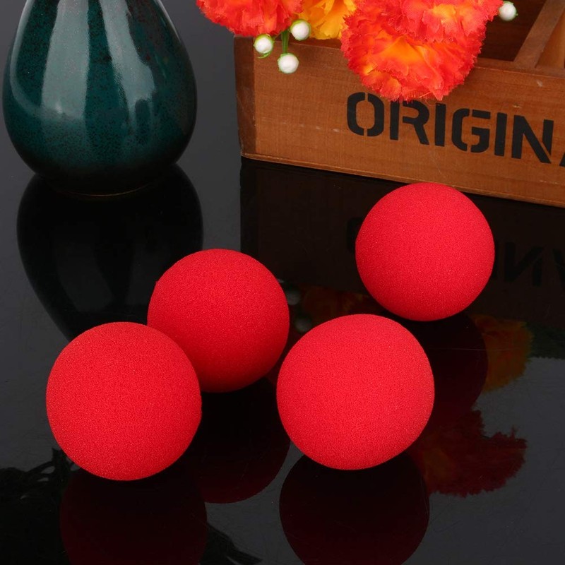 Set of 10 Magic Sponge Balls Sponge Balls Soft Props