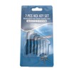 AXTZWKL 7Pcs/Set Hexagon Hex Allen Key Set Wrench Screwdriver Tool
