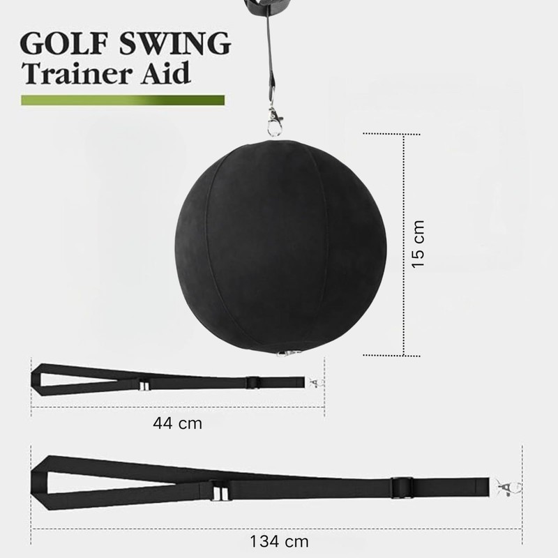 SUBORAWOS Golf Smart Inflatable Ball, Golf Swing Trainer, Training Aid