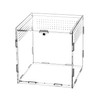 QWORK® Reptile Acrylic Feeding Box, 15 x 15 x 15