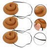 BESPORTBLE 3Pcs Poop Hat for Party Funny Beanie Headgear for