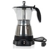 LAOION Cafeteras Electricas Modernas Moka Pot, Italian Coffee Espresso Machine,