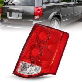 Premium Bullet Cap LED For 2011-2019 Dodge Grand Caravan Brake Lamp Passenger Righ Side LED Tail Light