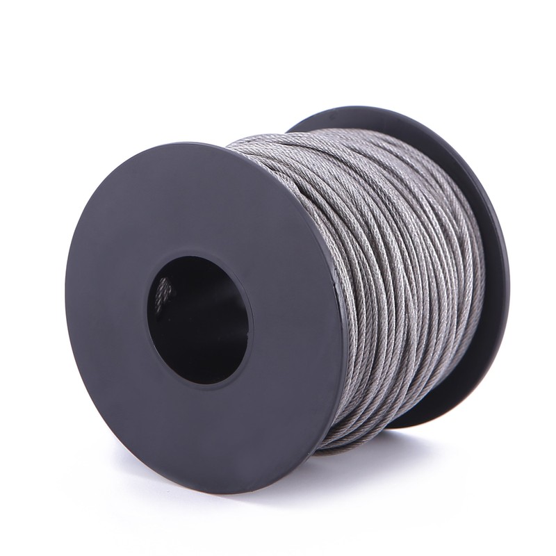 Ubilink 167FT(50M) Picture Hanging Wire 1.5MM Up to 150lbs Stainless