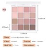HHLTOH Sixteen color Matte Shimmer Silky Eyeshadow, available 4 versatile