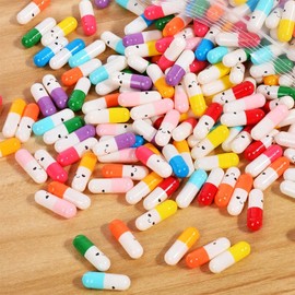 HREDZEO Capsule Letters, 101 Pieces Information Capsule Letter Message Capsule Bottle Postal Letter Capsule Gifts for Lovers and Friends