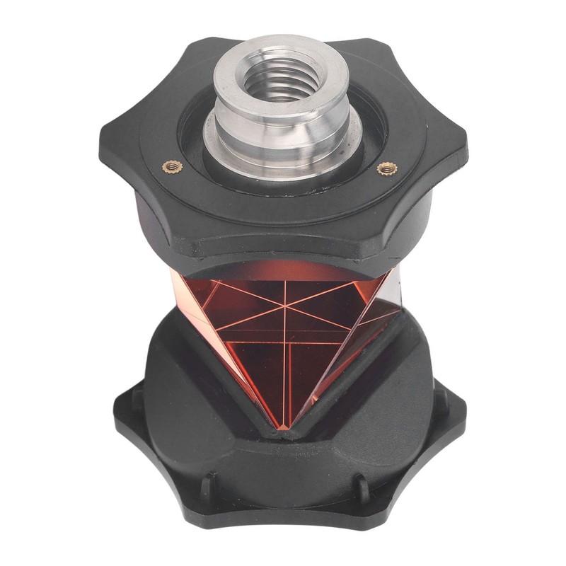 Total Station Prism 360 Degree Universal Prism Lens Triangular Glass