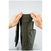 Kokuyo BIZRACK Bag-In Bag, Holds 13.3-inch Laptops, Horizontal, Green, Kaha-BRB130DG