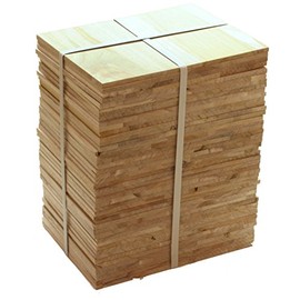 Tiger Claw Wood Breaking Board - Breakable Board in 8 mm Thickness (1/2 Case - 45 Board Pack)
