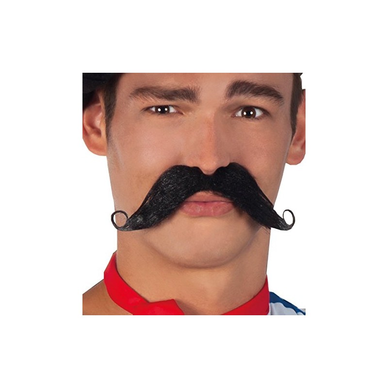 Boland 01810 Moustache French Black One Size