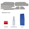 Agulier Compatible with 45% Dark Smoke Headlight Vinyl Tint Film