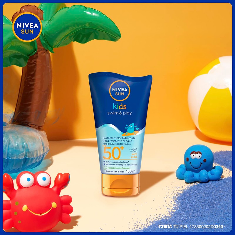 NIVEA SUN KIDS Protector Solar Corporal Swim & Play (150