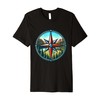 North Star Compass Rose Premium T-Shirt