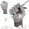SILVABOND Cut Resistant Gloves, Anti-Slip Gloves, With Coating, Abrasion Resistant,
