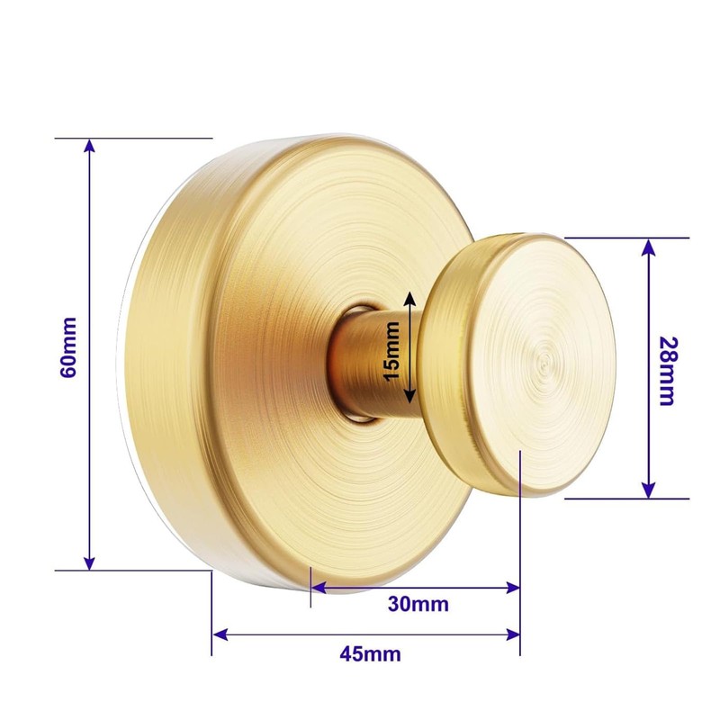 Tzylomirx Suction Cup Hook - Wall Hook, Stainless Steel Towel