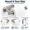 304 Stainless Steel Toilet Paper Holder – Self-Adhesive Wall-Mounted Roll
