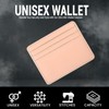 FATASH PU Leather Credit Card Holder Wallet, RFID Blocking Ultra