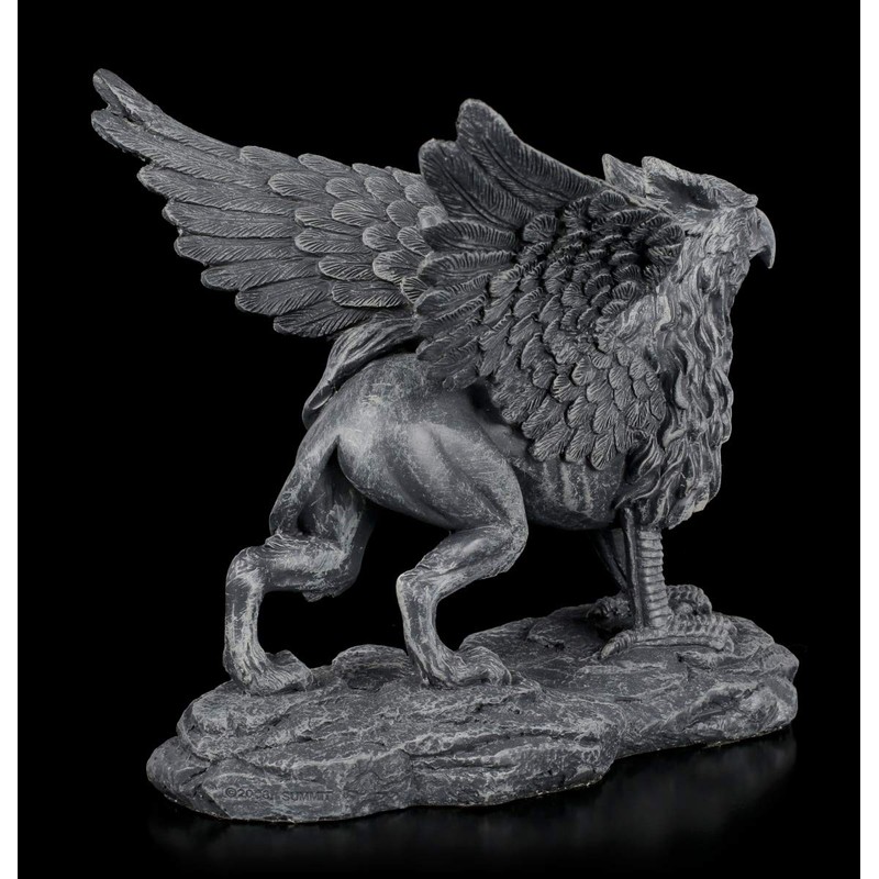 Majestic Griffin Figurine | Fantastic Creature and Gothic Decorative Figurine,