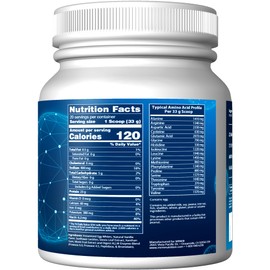 MRM Nutrition Egg White Protein | Vanilla Flavored | 23g Fat-Free Protein | with Digestive enzymes | Highest Biological Value | Clinically Tested | 20 Servings