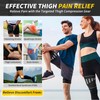 CAMBIVO Thigh Support Compression Tights 2 Pack with Hot &