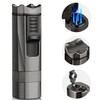 Kantion Torch Lighter, 4 Jet Flame Lighter Refillable Butane Windproof