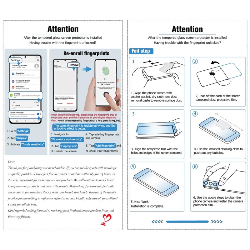 SunColorful 4 Pack Galaxy S25 Ultra Screen Protector,Full Coverage,9H Hardness