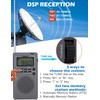 ZHIWHIS Portable Radio, AM FM Stereo Receiver, DSP Small Pocket