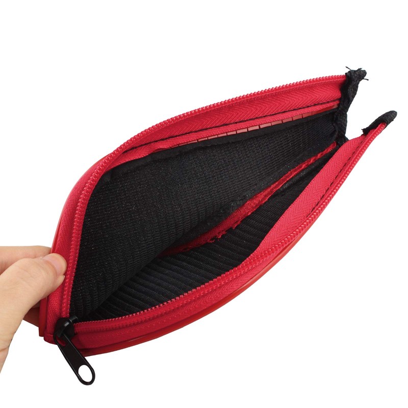 Andux 10pcs/set Golf Iron Club Head Covers with Zipper Black/red